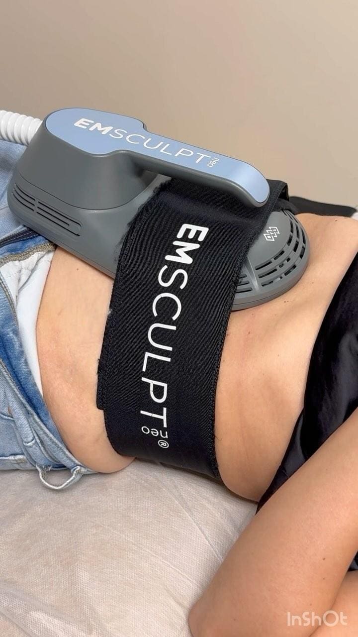 Our EmSculpt Neo results have us doing a happy dance