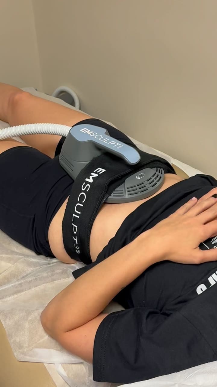 EMSCULPT NEO is an innovative body sculpting treatment that combines radiofreque