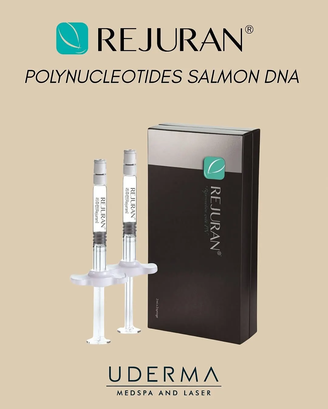 ✨ Now Offering Rejuran Skin Booster at UDERMA! ✨