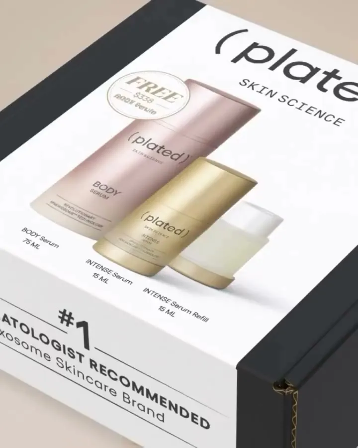 Plated New BODY Serum has arrived!